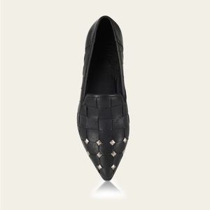 Frye Kenzie studded loafers